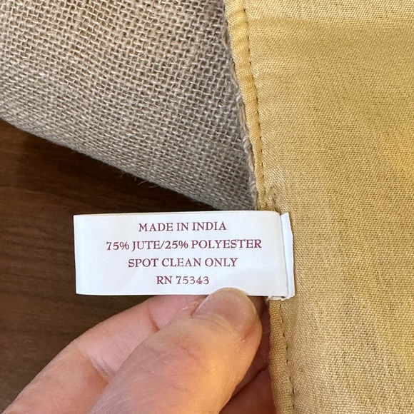 🎄🌟HP🌟Christmas Noel Jute & Jingles Bells Burlap Table Runner Country Home Décor - Picture 7 of 7